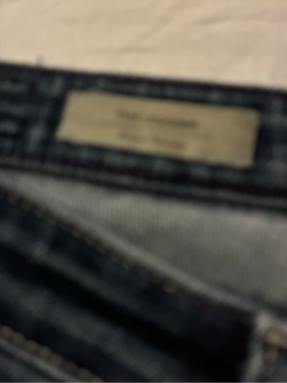 Ag Adriano Goldschmied Women's Skinny Jeans - Dark Blue Wash - Picture 9 of 10